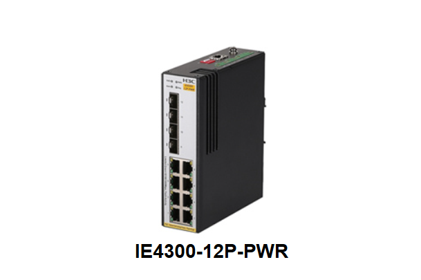 IE4300-12P-PWR Industrial Gigabit Ethernet 8-Port IP41 Surveillance/PLC Switch