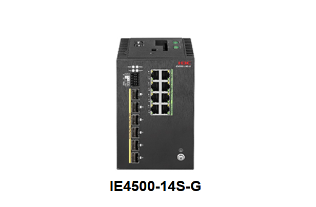 H3C IE4500-14S-G Industrial PoE+ Gigabit Redundant Power IP Cameras/PLC Managed Switch