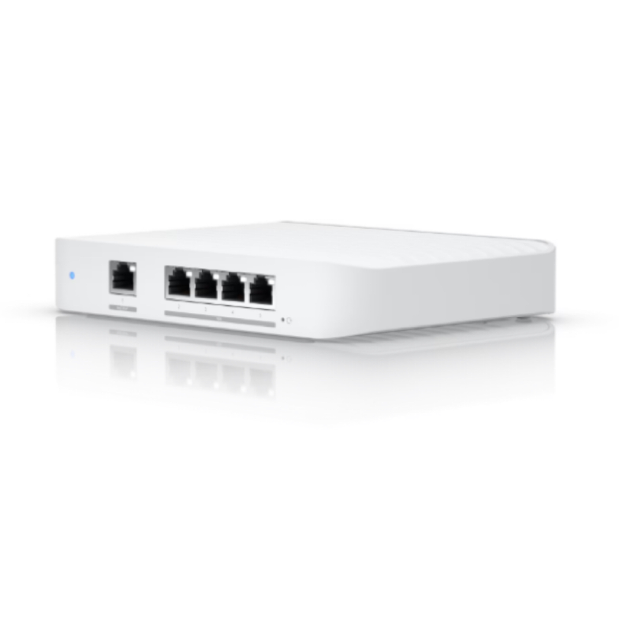 Ubiquiti UniFi Switch Flex XG USW-Flex-XG – 5-Port 10GbE Layer 2 Managed Switch, 4x 10G RJ45, 1x GbE PoE+ Input, 82 Gbps Capacity, Fanless Desktop