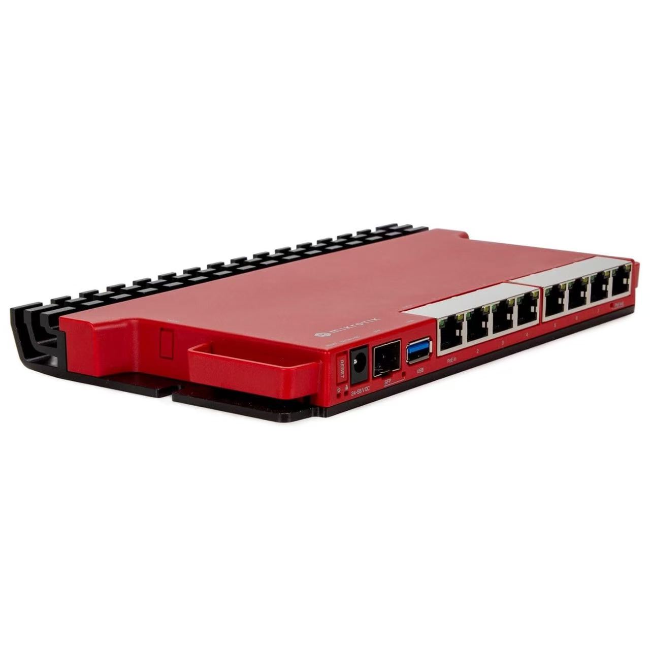 MikroTik L009UiGS-RM 8-Port Gigabit Router with 2.5G SFP, PoE-Out, RouterOS L5, 1U Rackmount