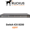RUCKUS ICX 8200-48PF 48-Port Gigabit PoE+ Support Stackable L2/L3 Managed Enterprise Ethernet Switch 