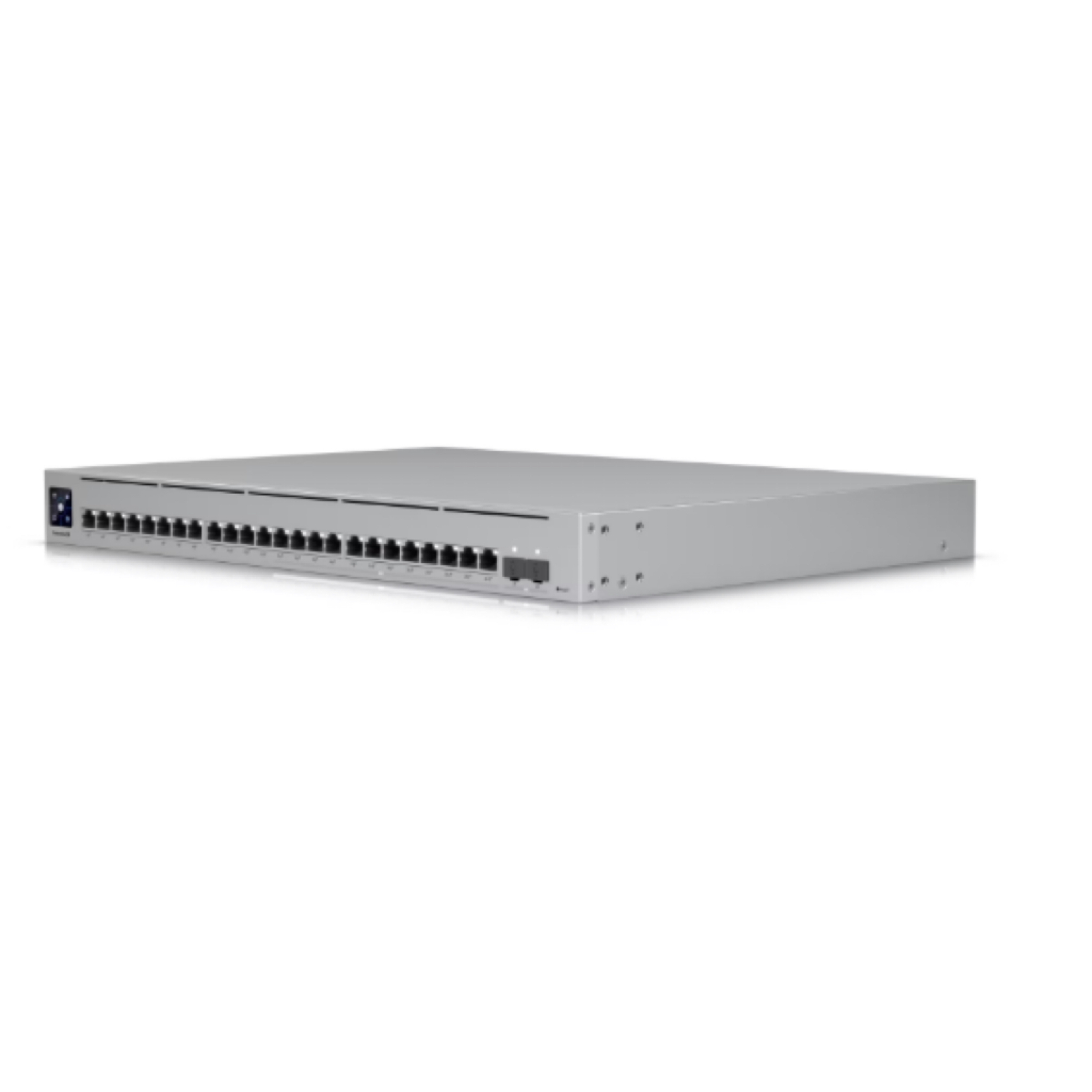 Ubiquiti UniFi Switch Enterprise 24 PoE USW-Enterprise-24-PoE – 24-Port Layer 3 Managed Switch, 12x 2.5GbE + 12x 1GbE PoE+ (400W Budget), 2x 10G SFP+, 1.3" Touchscreen, Rackmount
