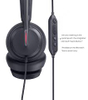 Yealink UH46 Wired Headset Noise Cancelling HD Voice Comfort Ear Cushion Office/Remote Work/Call Center Headset