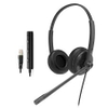 Yealink UH34 Wired USB Headset with Noise Cancelling Microphone for Office Call Center PC & Laptop (UC Certified)