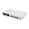 MikroTik CRS504-4XQ-IN 4-Port 100G QSFP28 Managed Switch – 100 Gigabit Ethernet, 16x 25G via Breakout Cables, 1U Rackmount, Dual Power Supplies