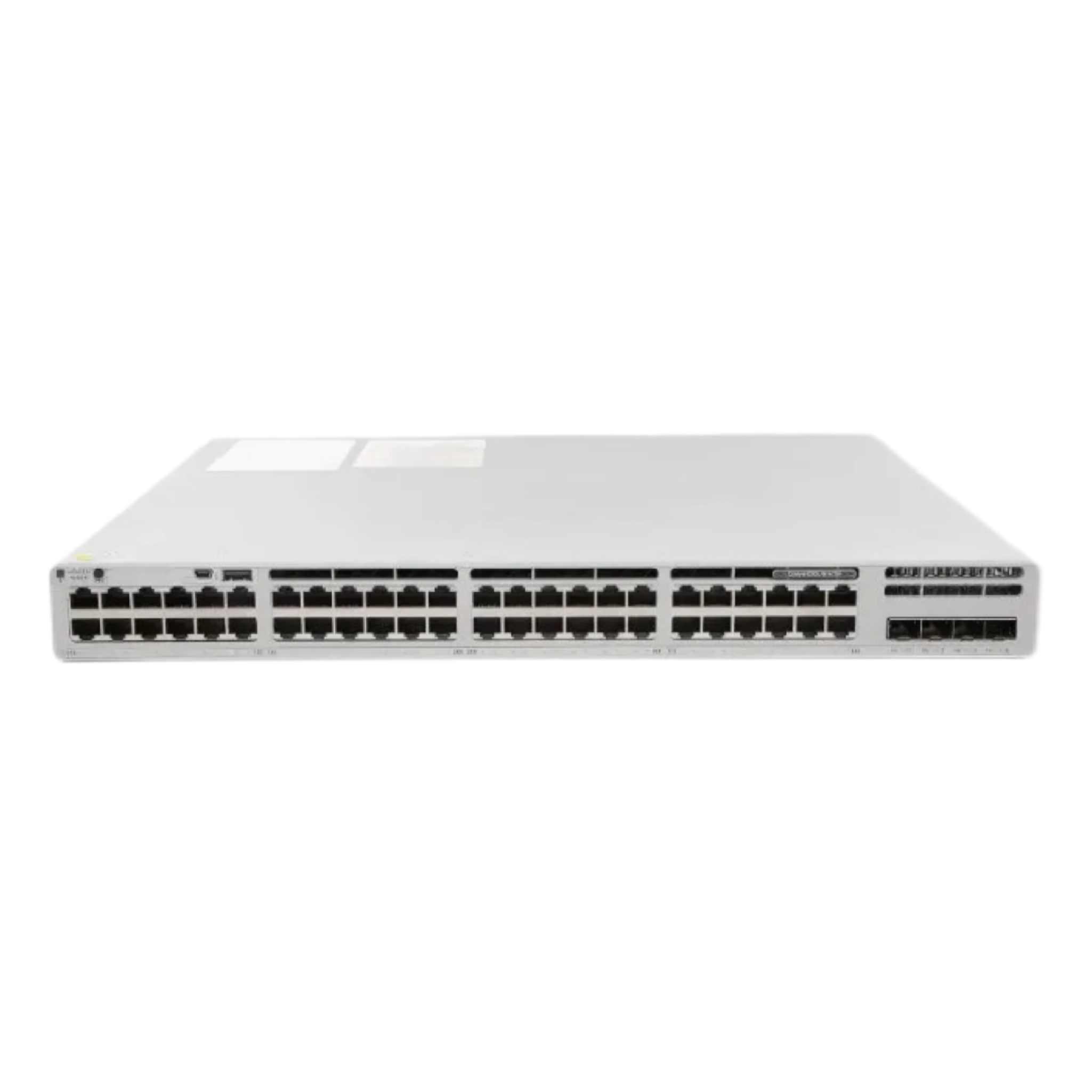 C9300X-48TX-E, Cisco Catalyst 9300 Switch, 48x10GBase-T/1xNetwork Module Slot/No Power Supply