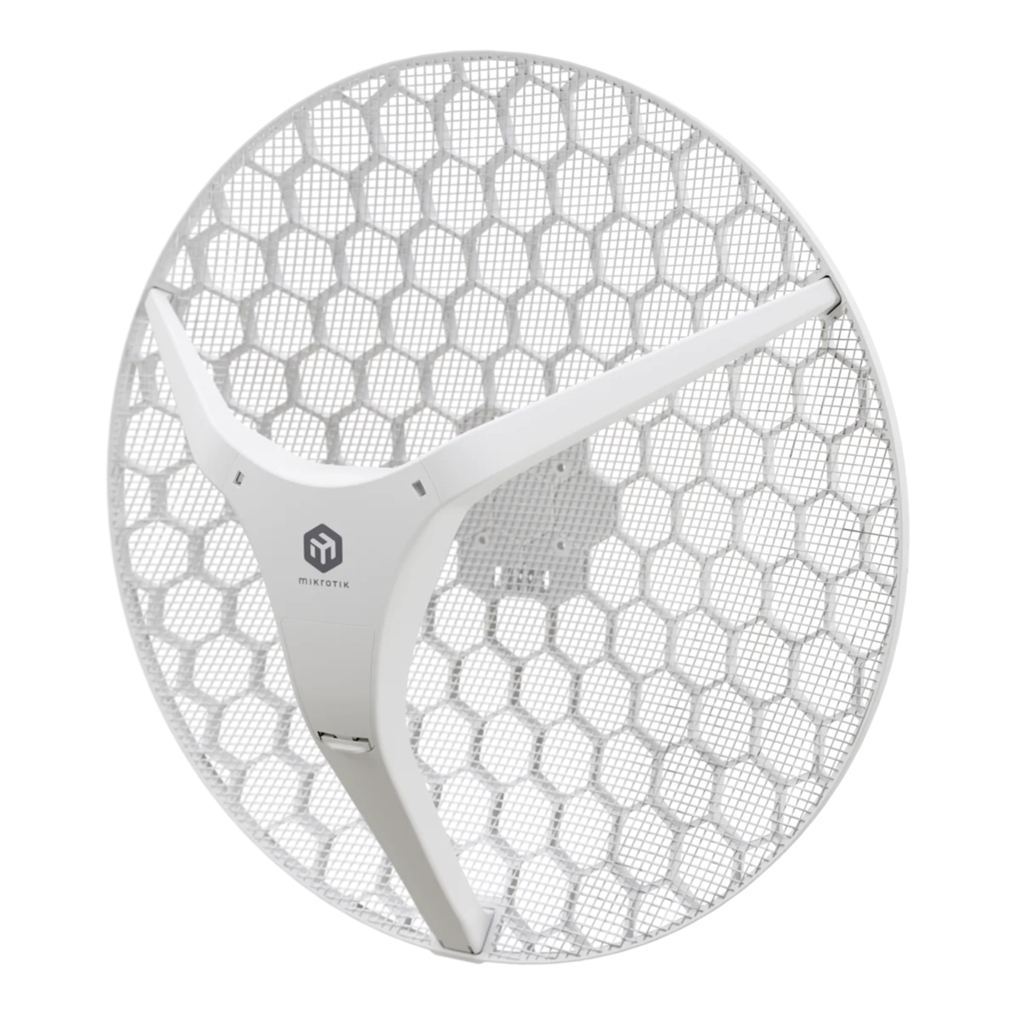 MikroTik LHG XL 5 ax LHG-5axD-XL Long-Range Outdoor Wi-Fi 6 CPE – 27 dBi Antenna, Up to 30 km PtP, 5 GHz 1200 Mbps, Gigabit PoE, IP54, RouterOS v7
