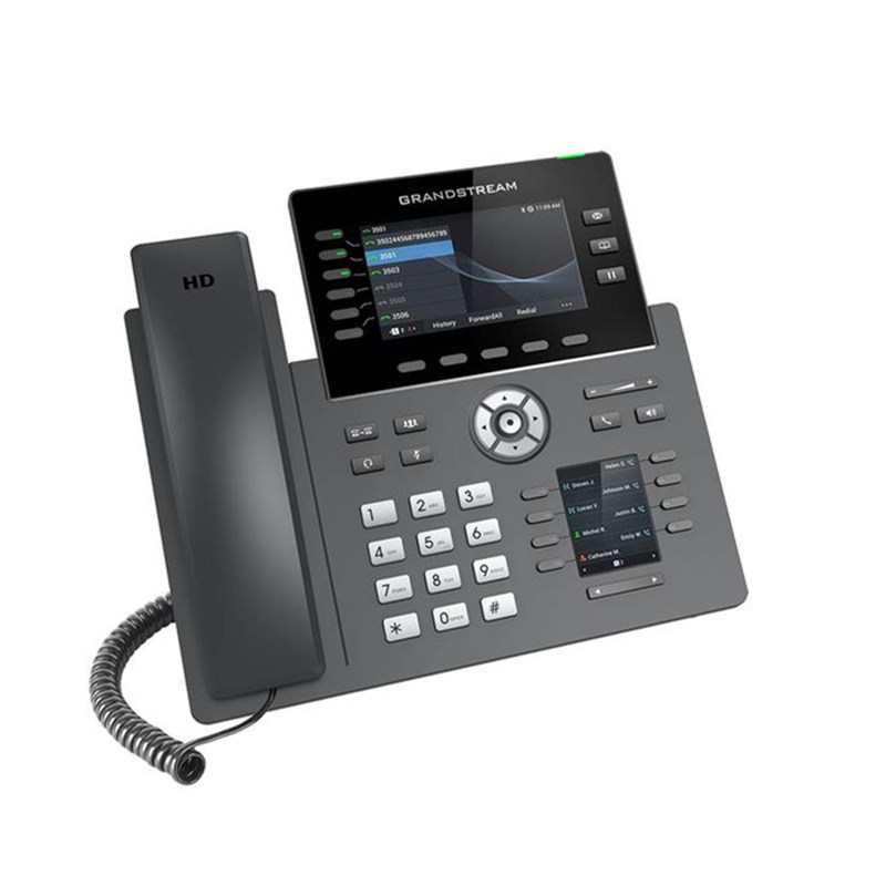 Grandstream GRP2616 IP Office Business Phone, 6-Line Carrier-Grade IP Phone with Wi-Fi, Bluetooth