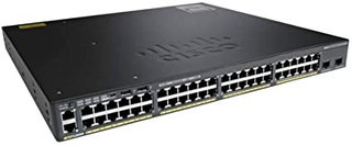 Original New 10/100/1000 Mbps 2960-X 48 GigE PoE 370W. 4 X 1G SFP. LAN Base Switch WS-C2960X-48TS-LL