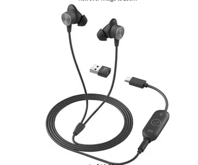 Logitech Zone Wired Earbuds - headset