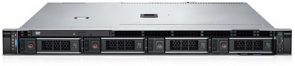 Dell EMC PowerEdge R250 4-bay entry-level 1U rack server