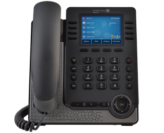 Alcatel-Lucent M7s SIP Desk Phone IP Telephone VoIP HD Voice PoE Support Office Enterprise Remote work Deskphone