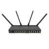 MikroTik hAP ac RB962UiGS-5HacT2HnT – Dual-Band AC1750 Wireless Router with 5x Gigabit Ports, SFP, USB, Triple-Chain 2.4/5GHz, PoE-Out on Port 5, RouterOS L4