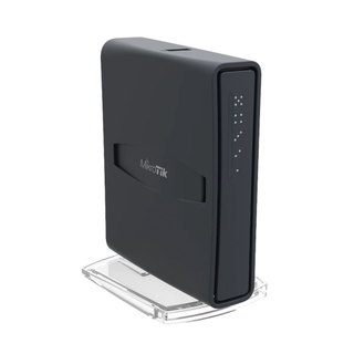 MikroTik hAP ac lite TC RB952Ui-5ac2nD-TC – Dual-Band AC750 Wireless Access Point with 5x Fast Ethernet, PoE-out on Port 5, 650MHz CPU, RouterOS L4, USB for 3G/4G, Tower Desktop Case Option 2