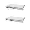 MikroTik CRS812 DDQ 400G Cloud Router Switch – 8-Port 50G SFP56, 2-Port 200G QSFP56, 2-Port 400G QSFP56-DD, Dual Redundant Power Supplies, RouterOS v7
