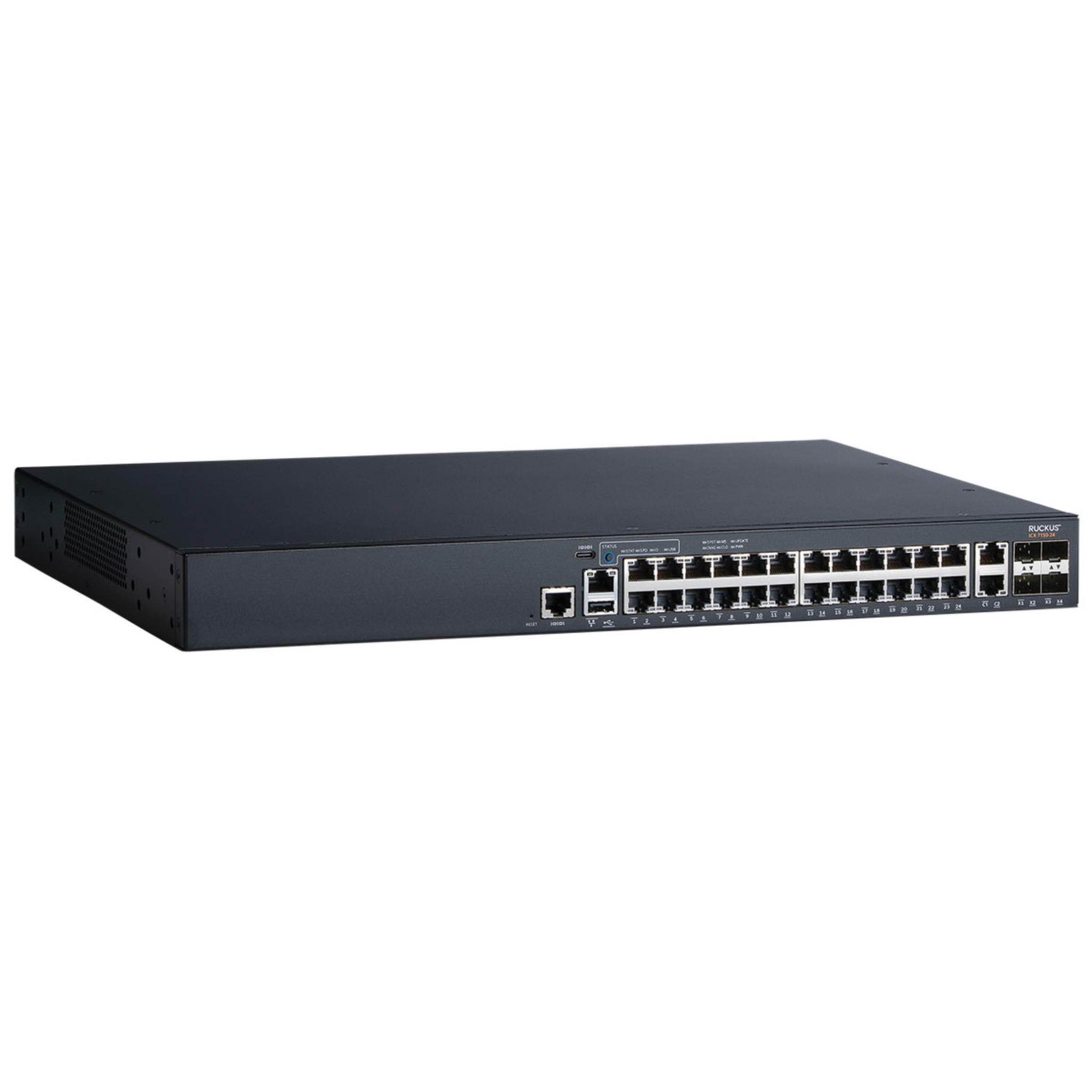ICX7150-24-4X1G, Ruckus ICX7150 Series Switch, 24xGE/Stackable/Entry-Level Enterprise