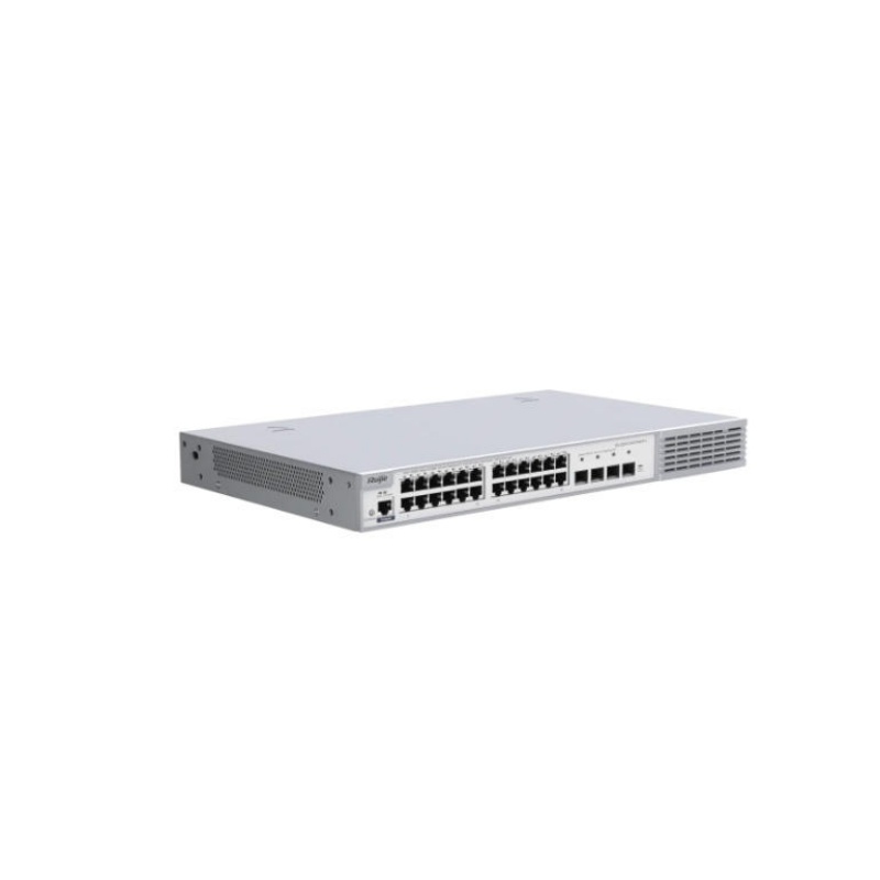 Ruijie RG-S2910-P-L series 24 port Gigabit three-layer network management box type access layer PoE switch, 10 Gigabit uplink, RG-S2910-24GT4XS-P-L