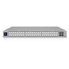 Ubiquiti UniFi Switch Pro XG 48 PoE USW-Pro-XG-48-PoE – 48-Port Layer 3 Etherlighting PoE+++ Switch, 32x 10GbE + 16x 2.5GbE RJ45, 4x 25G SFP28, 1080W PoE Budget, 1.3" Touchscreen, 1U Rackmount