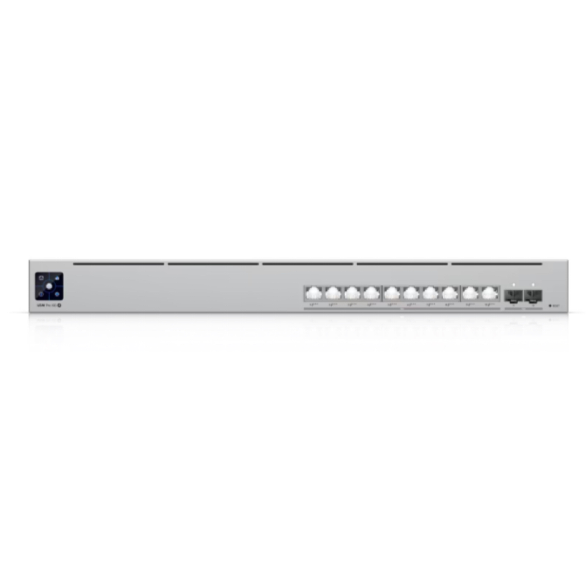 Ubiquiti UniFi Switch Pro XG 10 PoE USW-Pro-XG-10-PoE – 1U 10-Port Layer 3 Etherlighting PoE+++ Switch, 10x 10GbE RJ45, 2x 10G SFP+, 400W PoE Budget, 90W Per Port, Rackmount