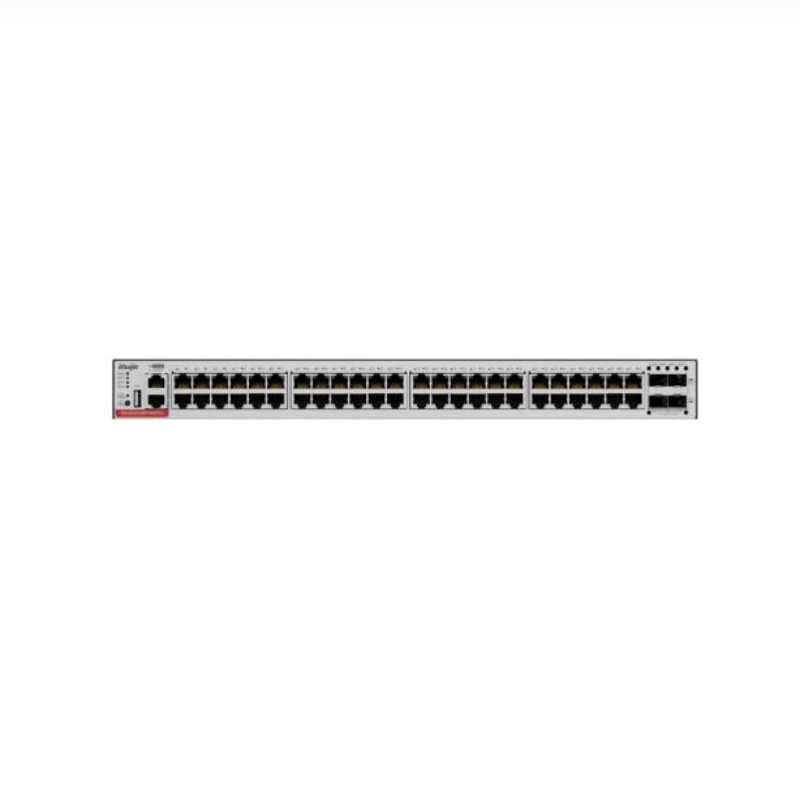 Ruijie 48 Gigabit Ethernet three-layer network management access PoE+power switch, 4 10G uplink ports, RG-S5310-48GT4XS-P-E