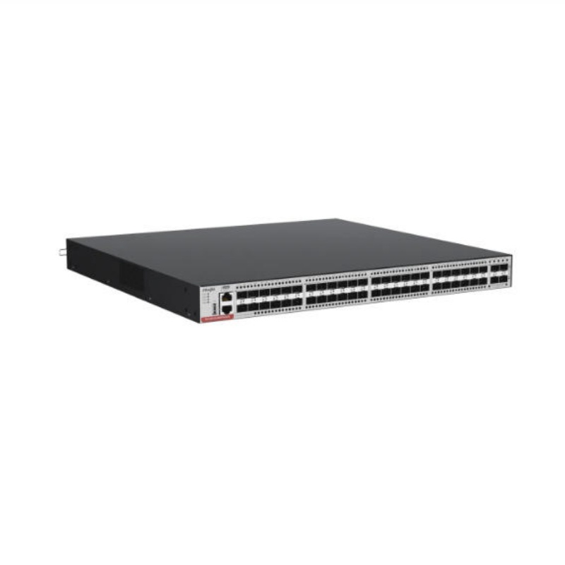 Ruijie 48 Gigabit Optical Layer 3 Network Managed Aggregation Switch, 4 10 Gigabit Uplink Ports, RG-S5310-48SFP4XS-E