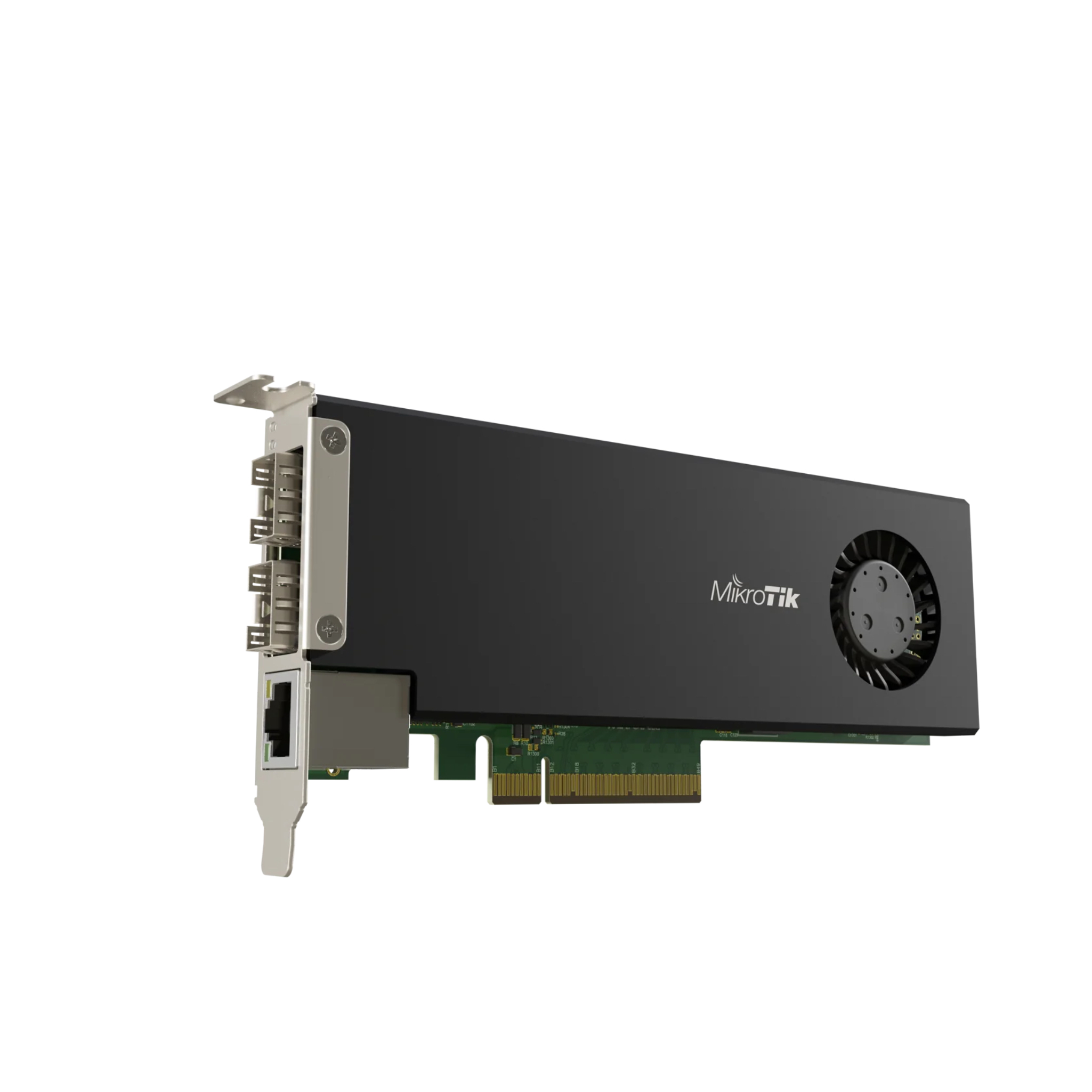 MikroTik CCR2004-1G-2XS-PCIe 25G RouterOS PCIe NIC Card with 2x SFP28 and 1x Gigabit Ethernet