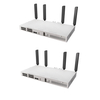 MikroTik CRS418-8P-8G-2S+5axQ2axQ-RM All-in-One PoE Switch, Router & Wi-Fi 6 Access Point – 16 GbE Ports, 2x 10G SFP+, 150W PoE