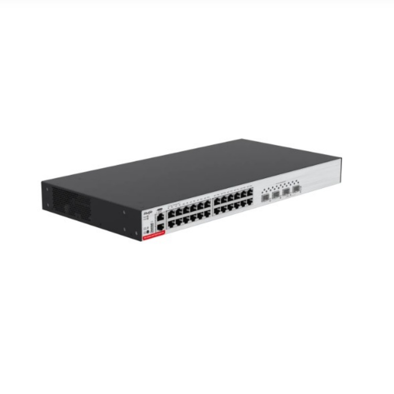 Ruijie 24 port Gigabit Ethernet three-layer network management PoE access switch, 2 Gigabit optical ports, 10 Gigabit uplink, RG-S5300-24GT2SFP2XS-P-E
