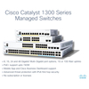 Cisco Catalyst 1300-12XS Managed Switch, 10 Port 10G SFP+, 2x10GE SFP+ Combo, Limited Lifetime Protection 