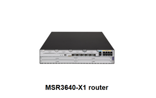 H3C MSR3640-X1 Multi-Service IPv6 Ready Dual Power Supply Enterprise Router