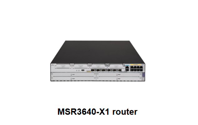 H3C MSR3640-X1 Multi-Service IPv6 Ready Dual Power Supply Enterprise Router