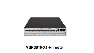 H3C MSR3640-X1-HI Multi-Service IPv6 Ready Dual Power Supply Enterprise Router