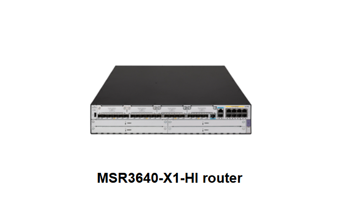 H3C MSR3640-X1-HI Multi-Service IPv6 Ready Dual Power Supply Enterprise Router