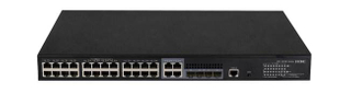 H3C S5130S-28P-HPWR-EI-AC 24xHi-PoE++(370W)+4xCombo Enhanced Switch