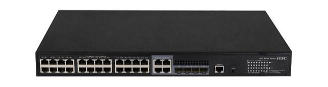 H3C S5130S-28P-HPWR-EI-AC 24xHi-PoE++(370W)+4xCombo Enhanced Switch