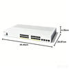 C1300-24P-4G, Cisco C1300 Switch, 24x PoE+ 195W/4x SFP/Rack-mountable