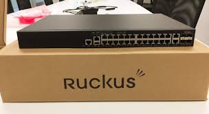 RUCKUS ICX 7150-24 24-Port Gigabit L2/L3 Managed 10G SFP+ Uplinks Stackable Ethernet Switch 