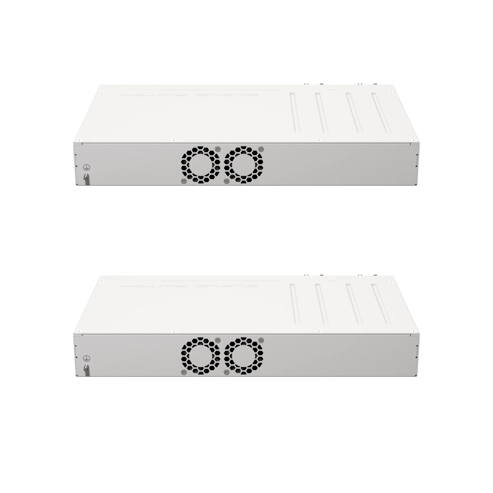 MikroTik CRS510-8XS-2XQ-IN 10-Port 100G/25G Switch – 2x QSFP28, 8x SFP28, Dual Redundant Power Supplies, RouterOS v7