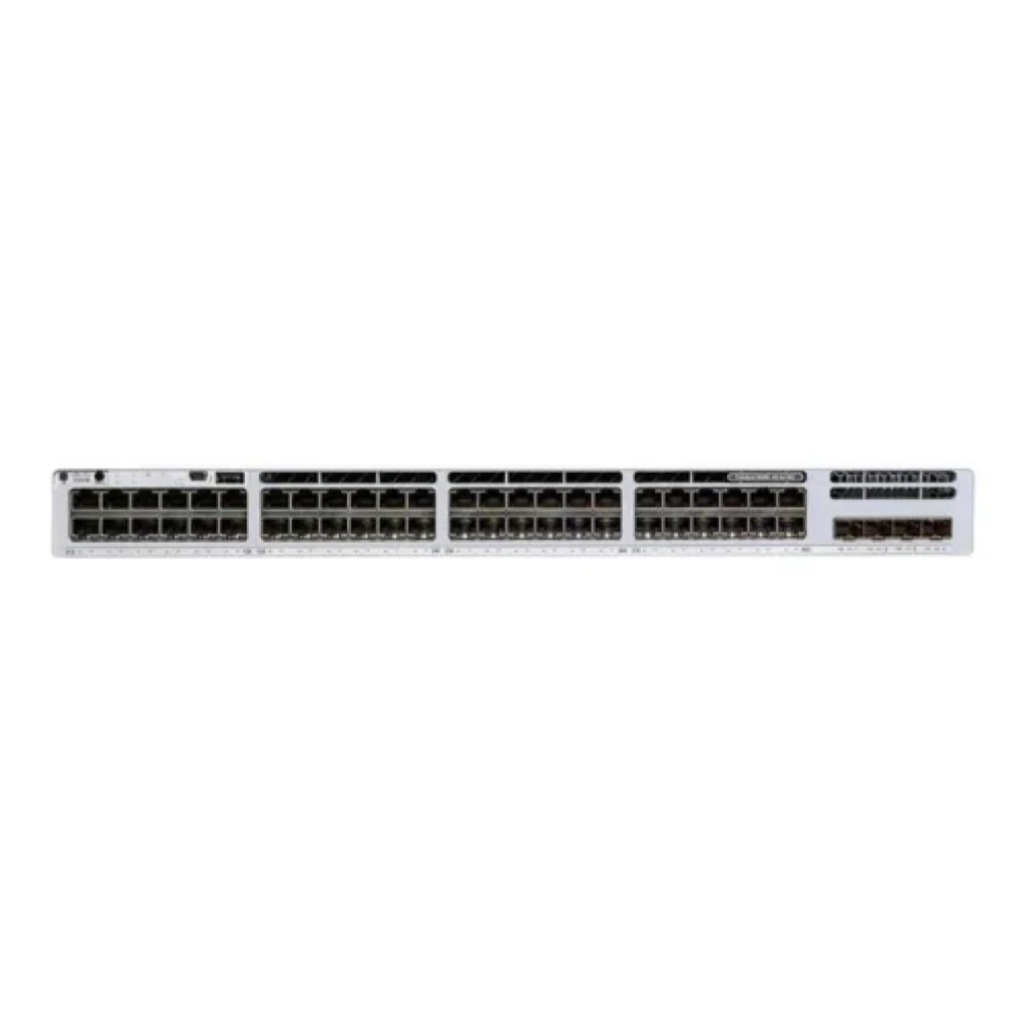 C9300X-48TX-E, Cisco Catalyst 9300 Switch, 48x10GBase-T/1xNetwork Module Slot/No Power Supply