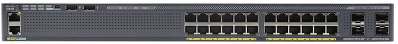 Original New 2960X Series 24 Port POE Ethernet Switch WS-C2960X-24PD-L