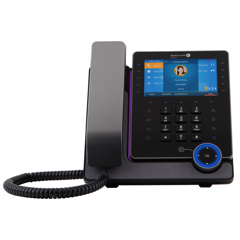 Alcater-lucent Superwideband Handfree 5" 800x480 color display M8 DESKPHONE