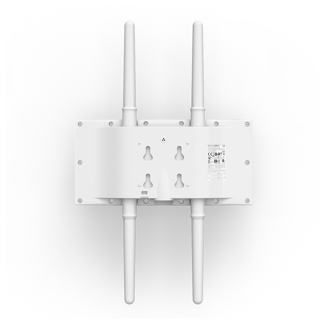 Meraki MR86 Performance-Driven Wi-Fi 6 for Tough, high-Density environments Ruggedized Outdoor Access Point