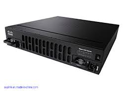  ISR4331-AX/K9 100Mbps-300Mbps system throughput, 3 WAN/LAN ports, 2 SFP ports, multi-Core CPU,1 service module slots, Security, MPLS,