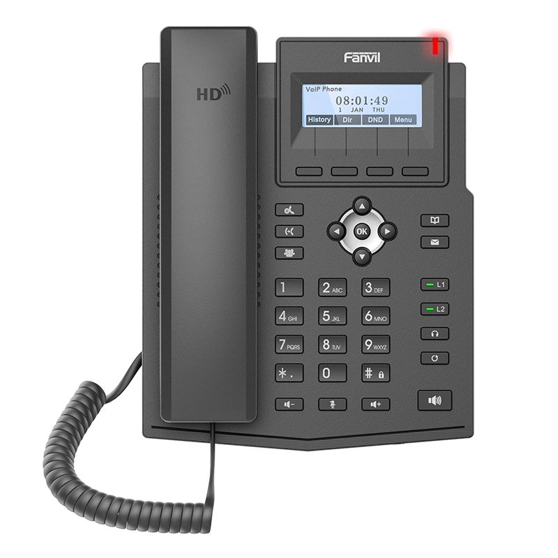 Fanvil X1SG | VoIP Phone | IPV6, HD Audio, RJ45 1000Mb/s PoE, LCD screen