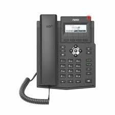Fanvil X1EP IP Phone for Office, VoIP Phone for small and Medium-sized business featuring 2 SIP Lines 128 * 48 Inscrn, POE