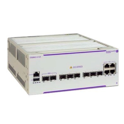 Alcatel-Lucent Enterprise Omniswitch OS6865-U12X Hardened Gigabit Ethernet L3 chassis