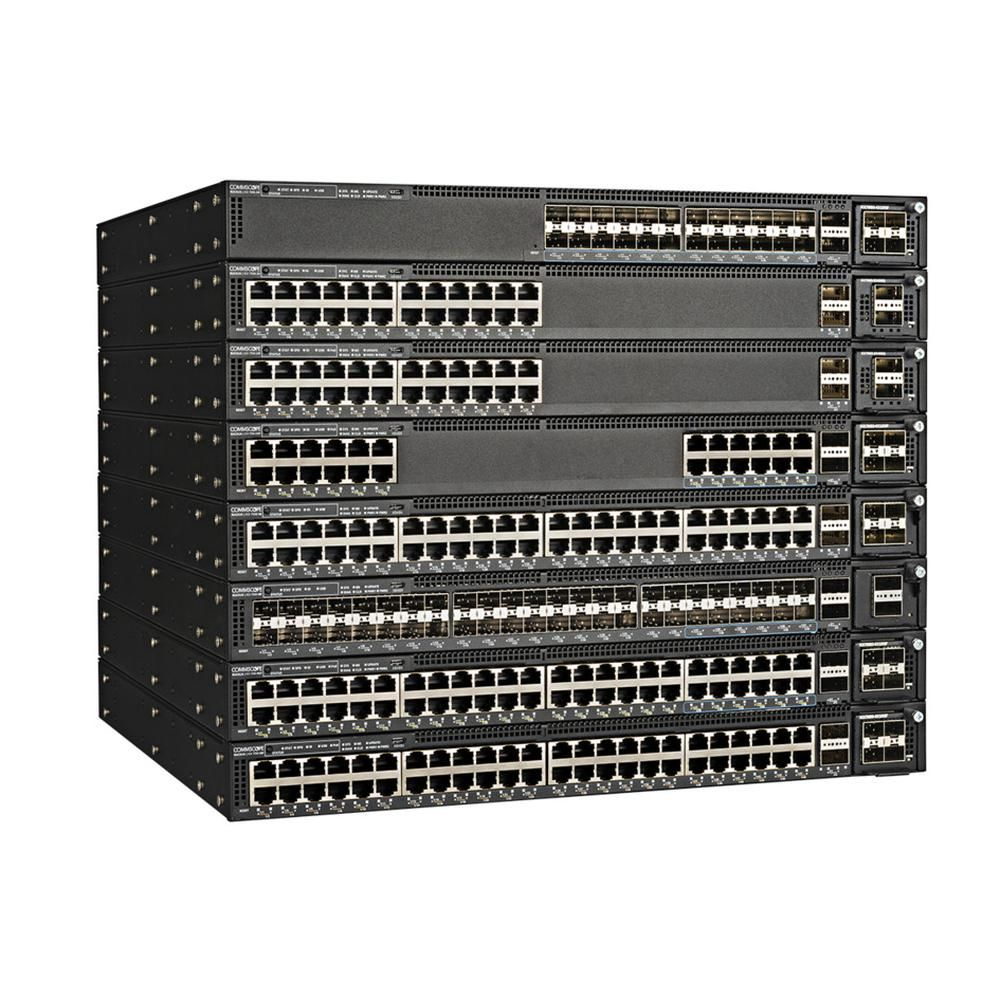 Ruckus ICX 7550-48P-E2 Managed Stackable Switch – 48 x Gigabit PoE+ Ports, 2 x 40GbE QSFP+ Uplinks, 2000W PoE Budget, Layer 3, Lifetime Warranty