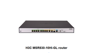 H3C MSR830-10HI-GL Modular SDN OpenFlow SD-WAN Ready VxLAN Carrier Cloud Enterprise Router