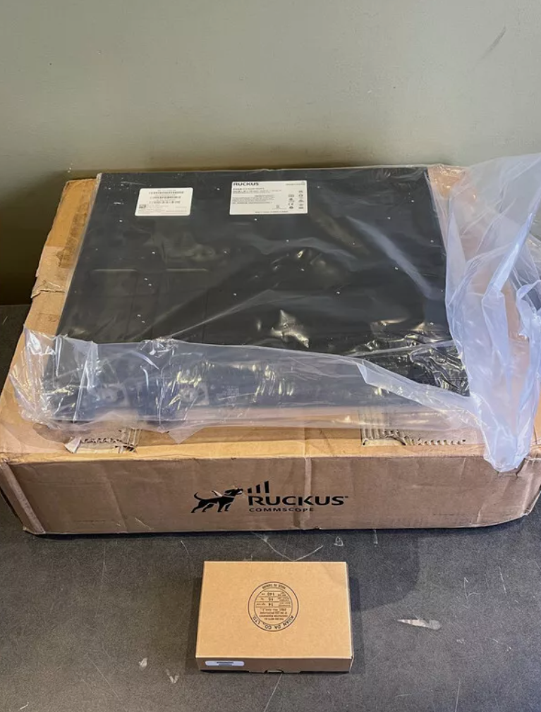 RUCKUS ICX 8200-48ZP2 48-Port Gigabit PoE+ Support Stackable L2/L3 Managed Enterprise Ethernet Switch 