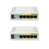 CSS106-1G-4P-1S, Mikrotik CSS Smart Switch, 5x Gigabit PoE/1x SFP/SwOS